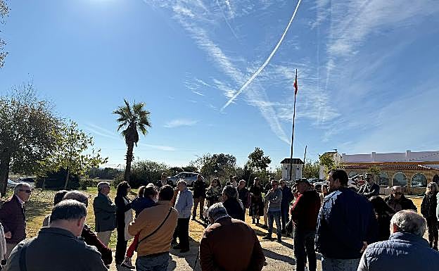 Moment of explanation of the guided tour of the La Matalana detachment