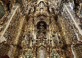 La Exaltación realizará labores de conservación en el retablo de la capilla sacramental de Santa Catalina