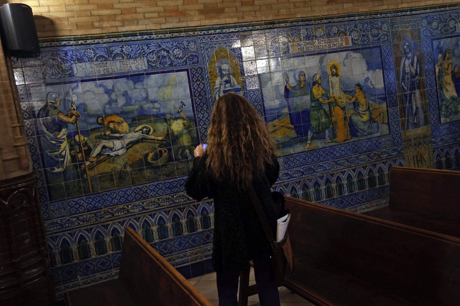 Los Javieres abre la capilla de los Luises de Sevilla para la veneración de San Francisco Javier, en imágenes