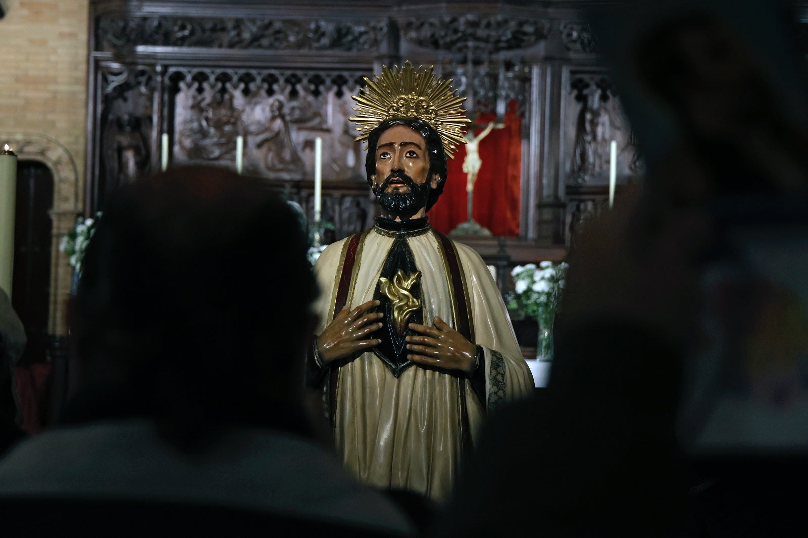 Los Javieres abre la capilla de los Luises de Sevilla para la veneración de San Francisco Javier, en imágenes