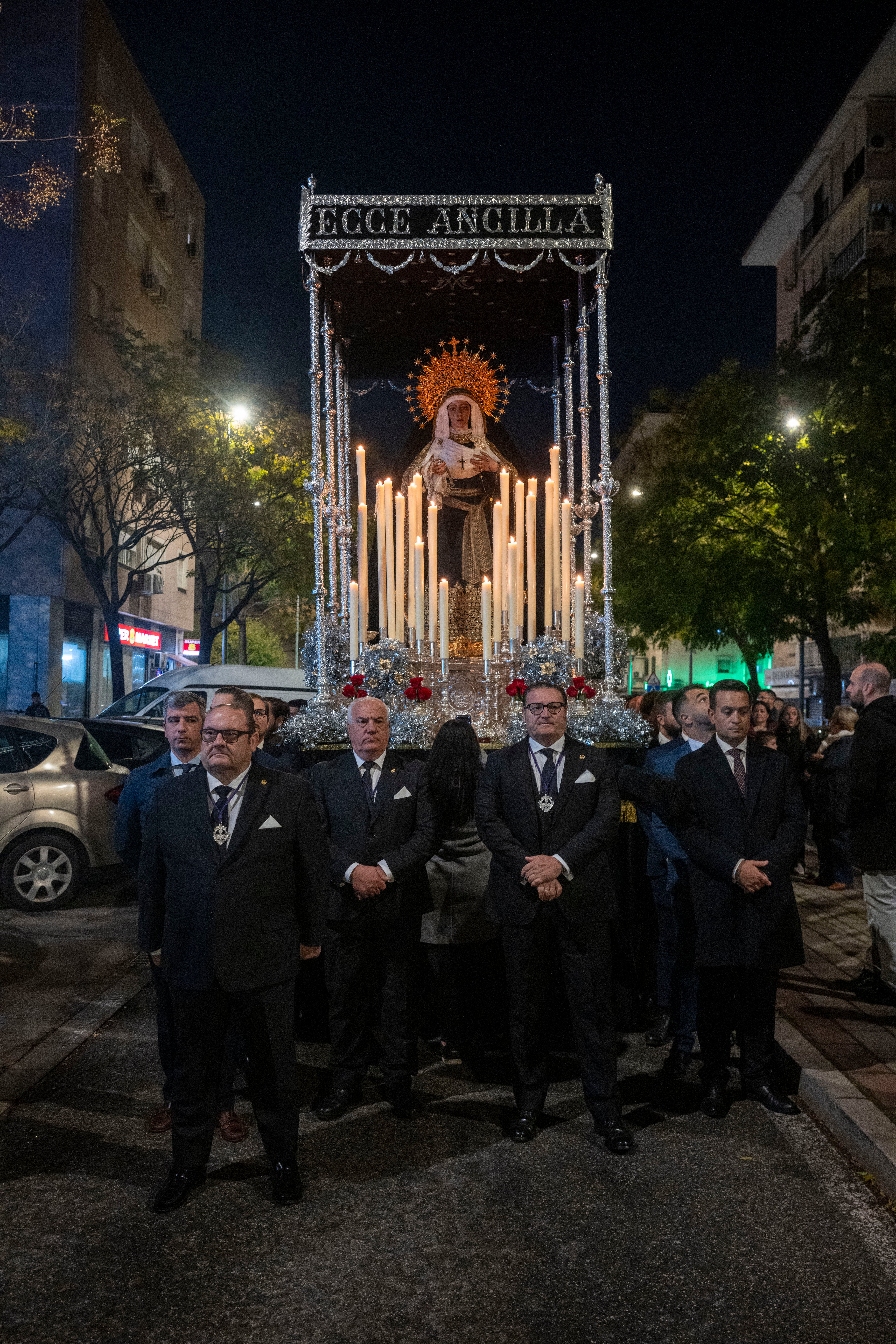 El rosario de la Virgen de la Purísima Concepción de Alcosa, en imágenes