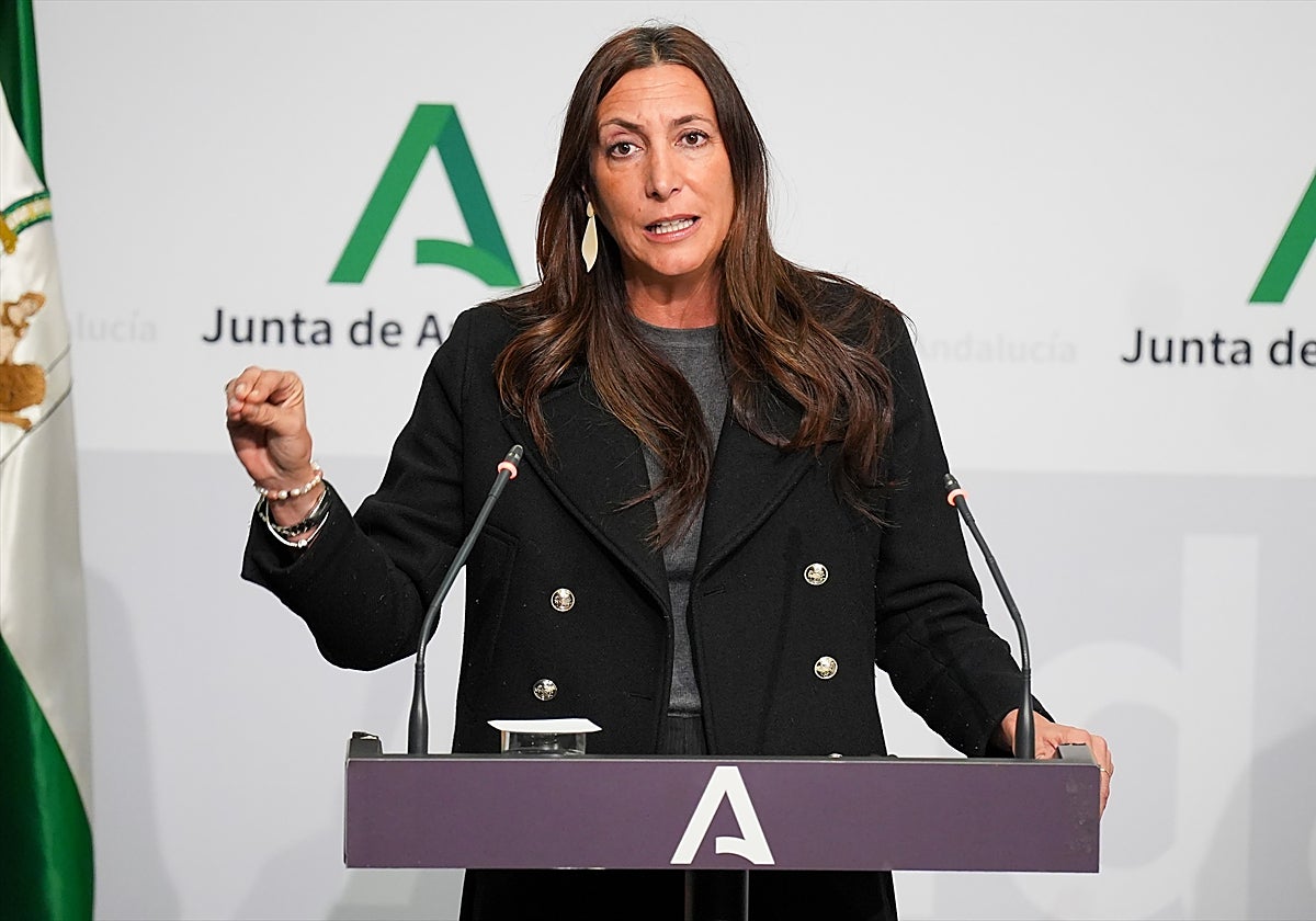 Loles López, consejera de Igualdad de la Junta