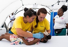 Voluntarios del SAMU procedentes de Sevilla pasarán las navidades en Jamaica por el desastre del huracán