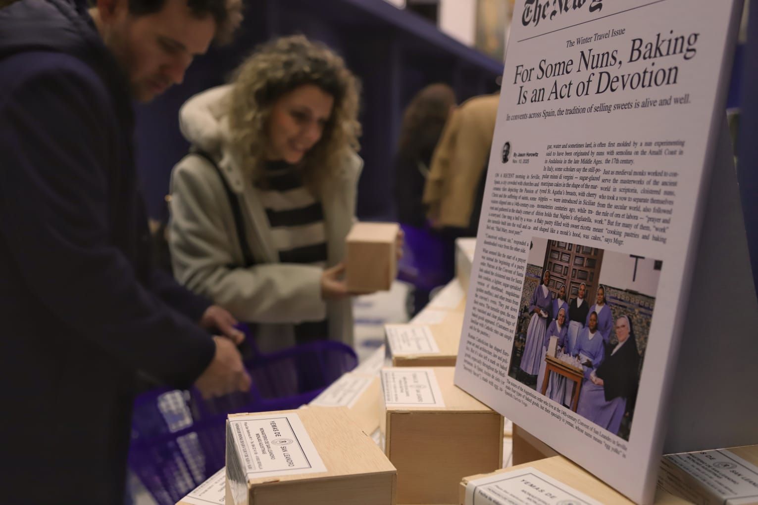 Inauguración de la Exposición de Dulces de Conventos de Sevilla: golosa tentación de Navidad