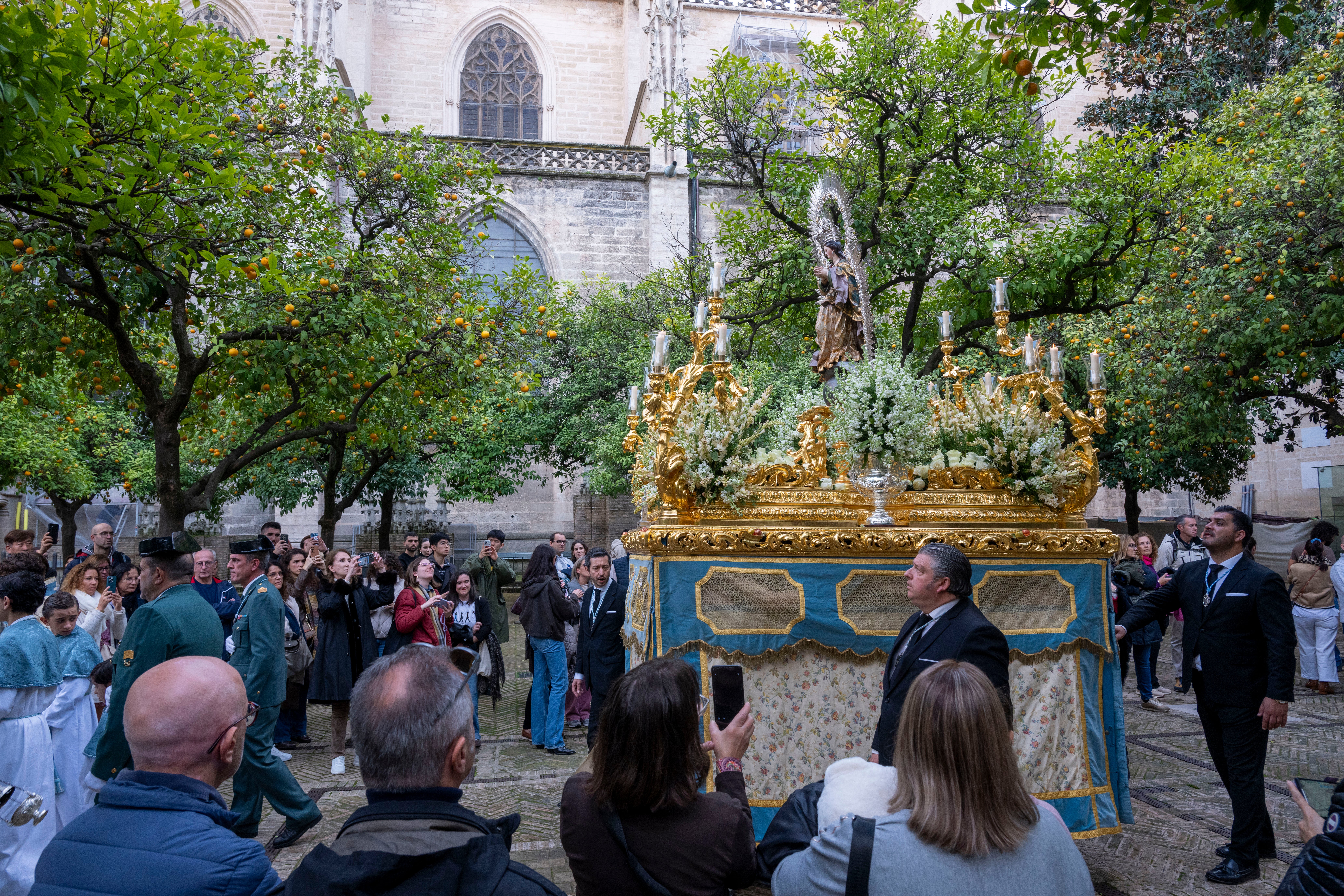La procesión de la Pura y Limpia, en imágenes