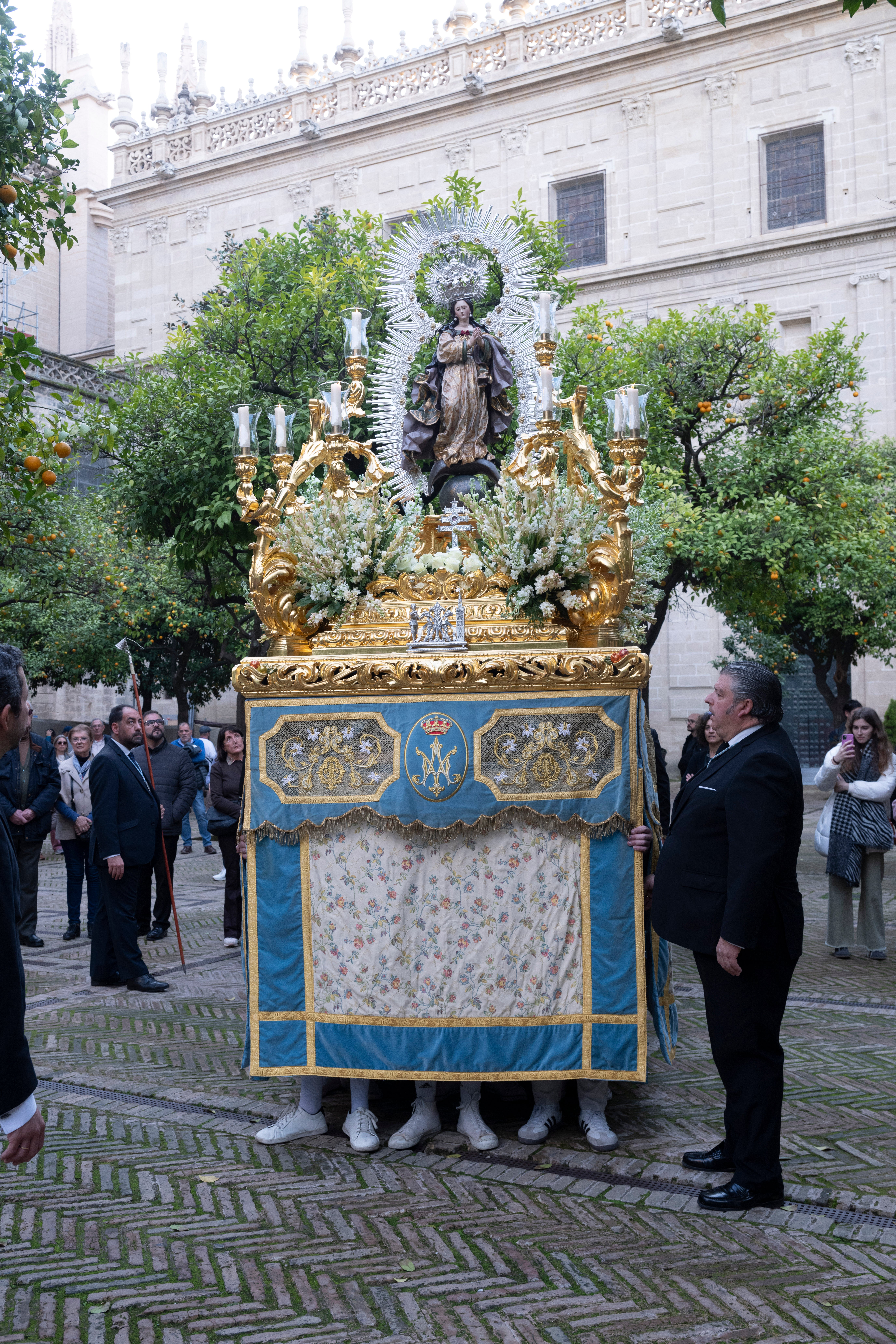La procesión de la Pura y Limpia, en imágenes