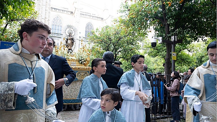 La procesión de la Pura y Limpia, en imágenes