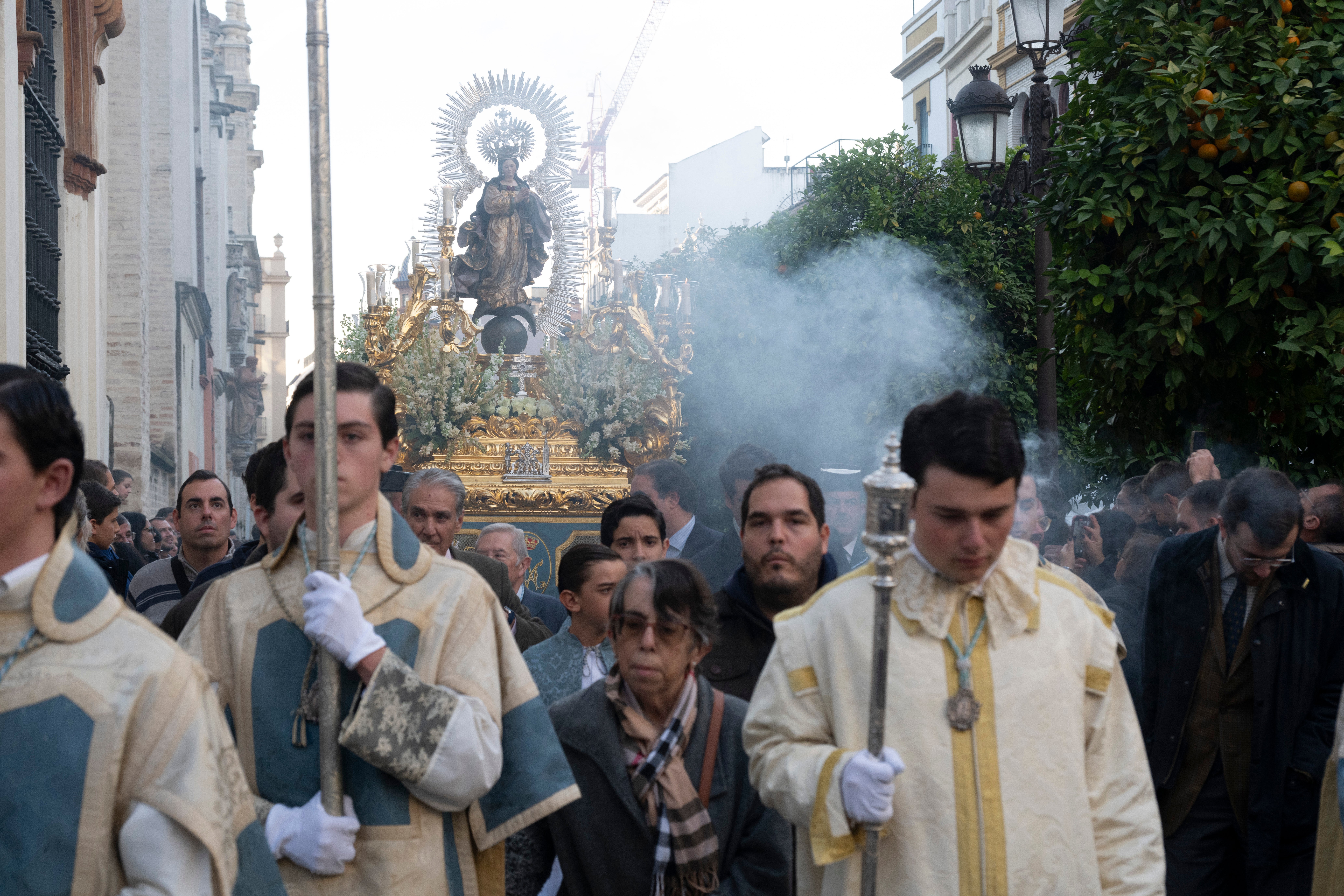 La procesión de la Pura y Limpia, en imágenes
