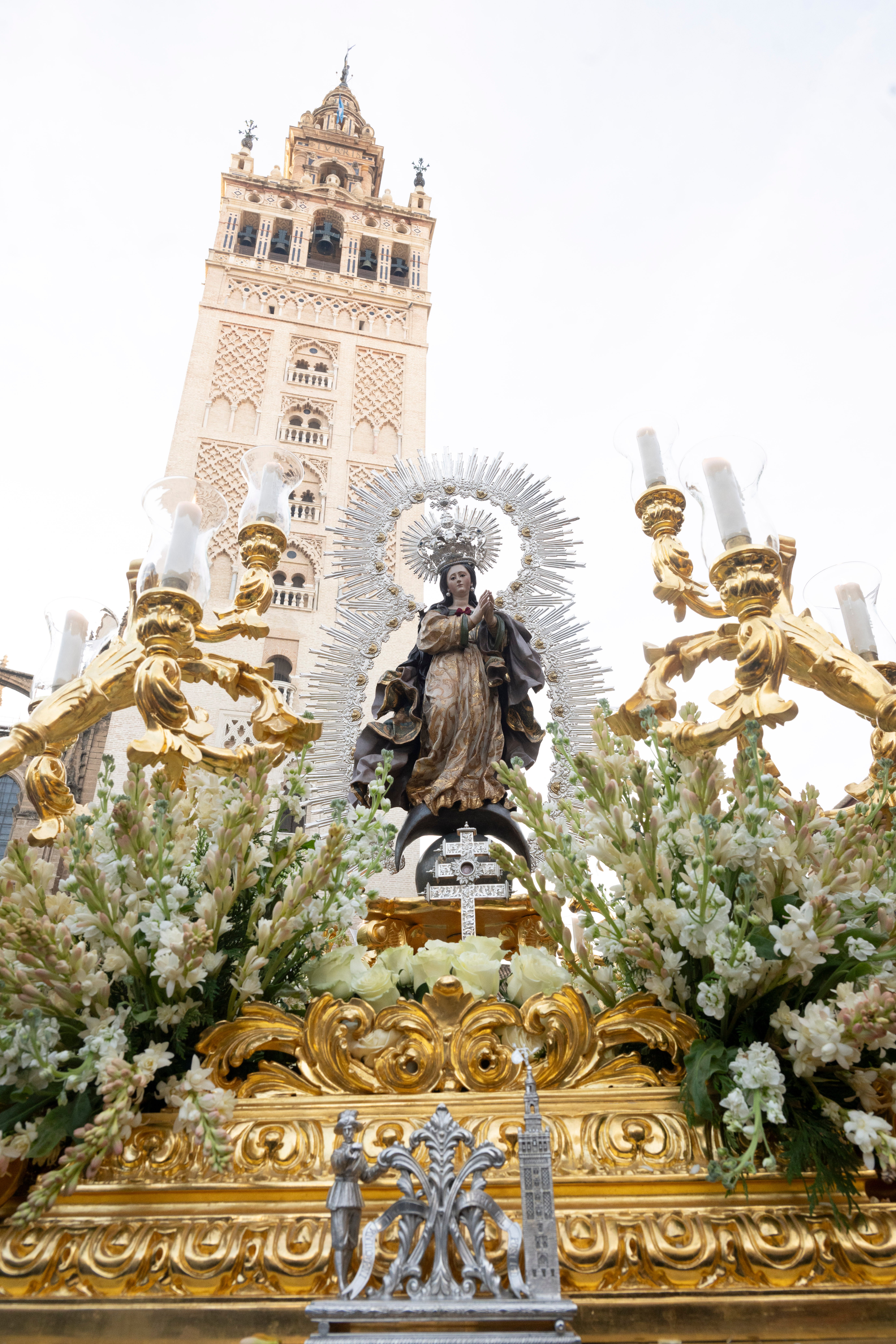 La procesión de la Pura y Limpia, en imágenes