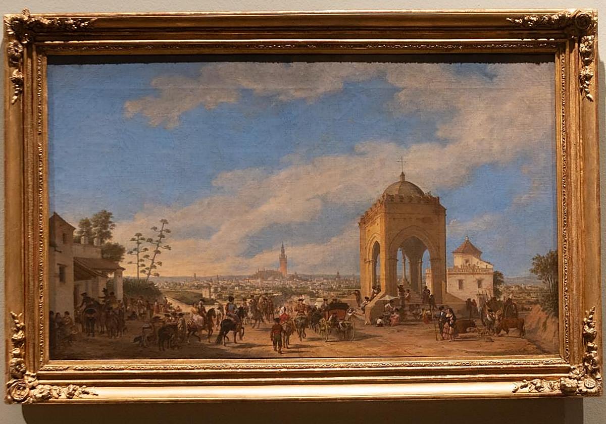 'La cruz del campo', de Joaquín Domínguez Bécquer