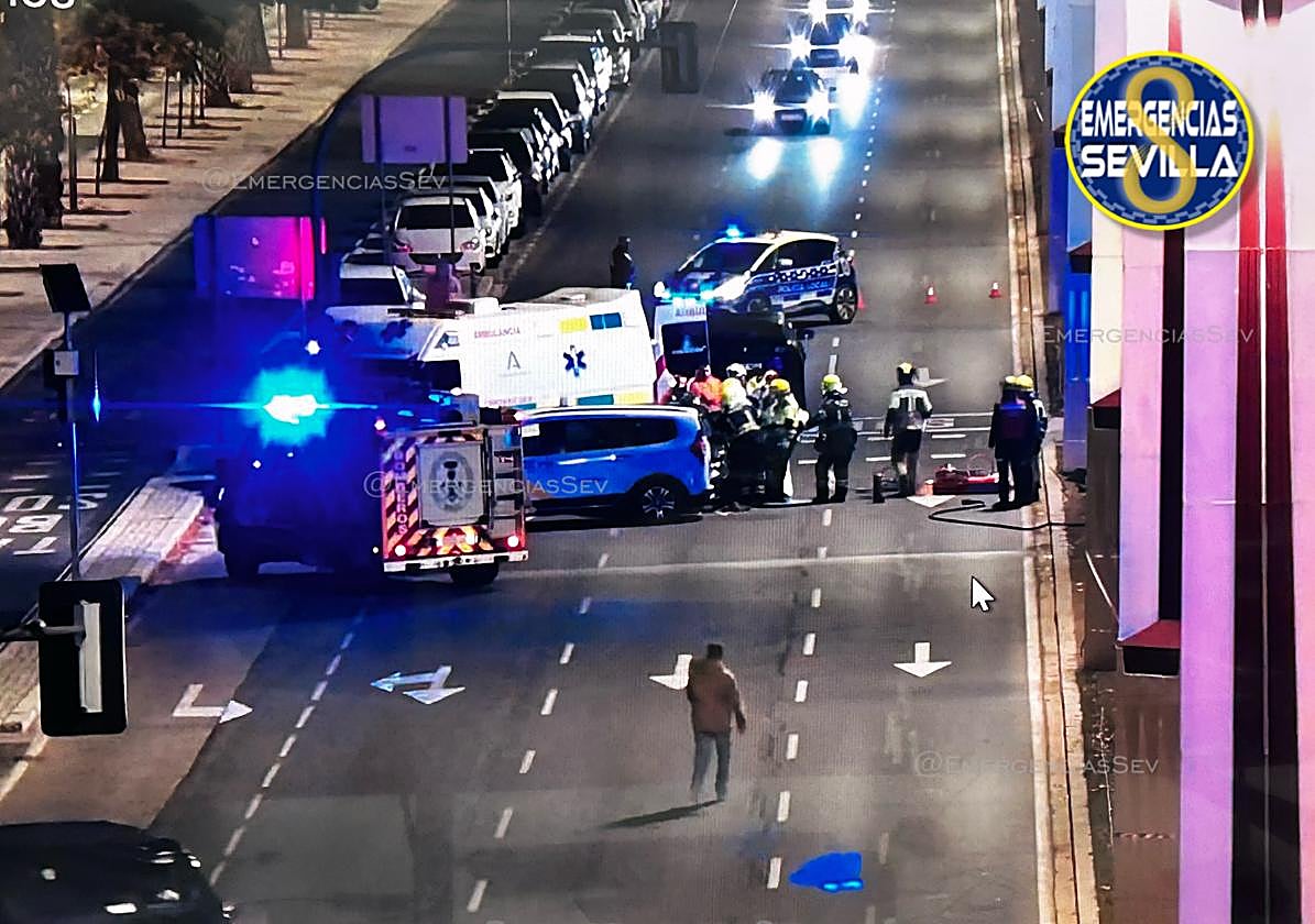 El tráfico tuvo que ser cortado por más de una hora en la zona de la calle Torneo afectada