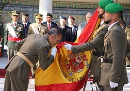 Acto en la Capitanía General de Sevilla por la Inmaculada Concepción