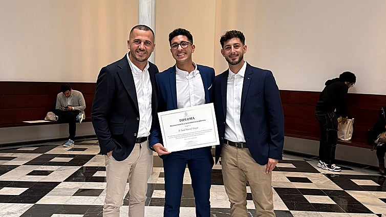 La historia de superación de Saad: de un centro de menores a lograr excelencia académica