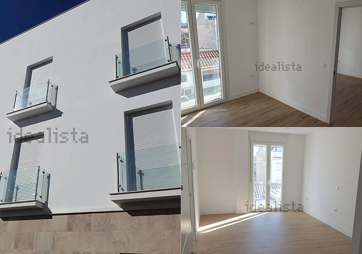 Montaje de la distribución de la vivienda