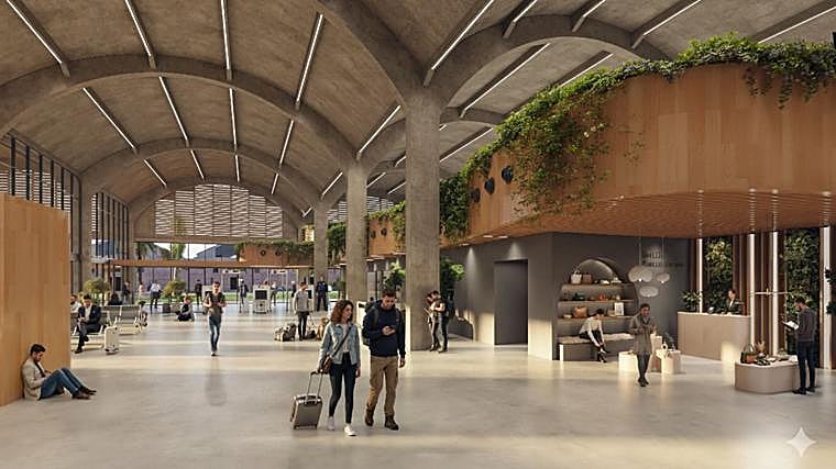 What the new cruise and megayacht terminal will look like