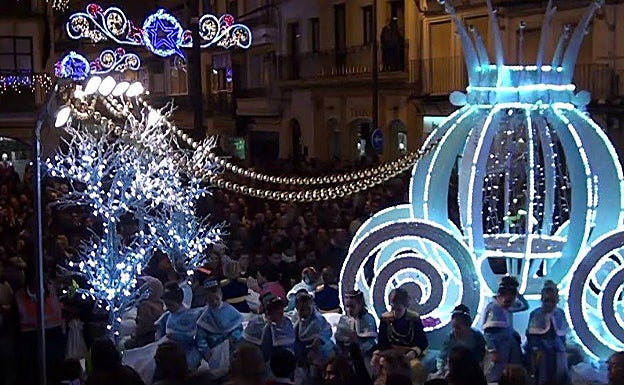 Carroza de la cabalgata de Utrera