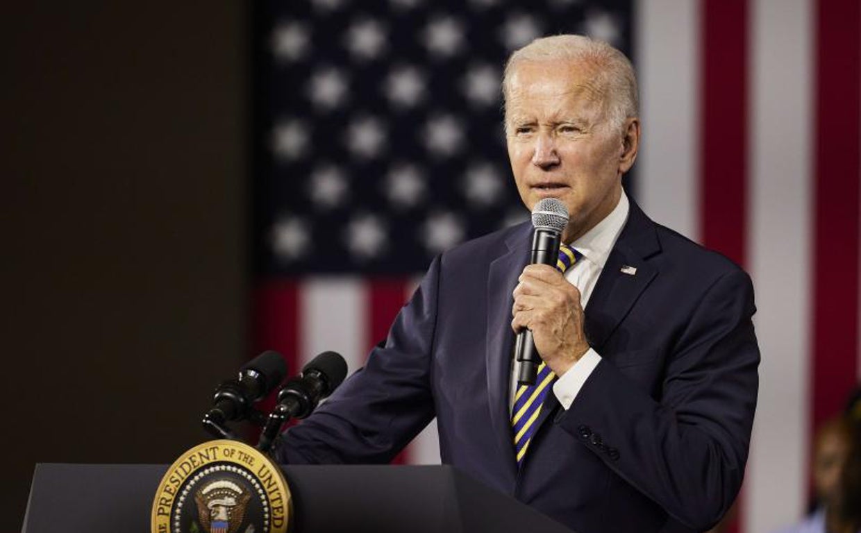 El presidente Biden en una intervención en Cleveland, Ohio, esta semana