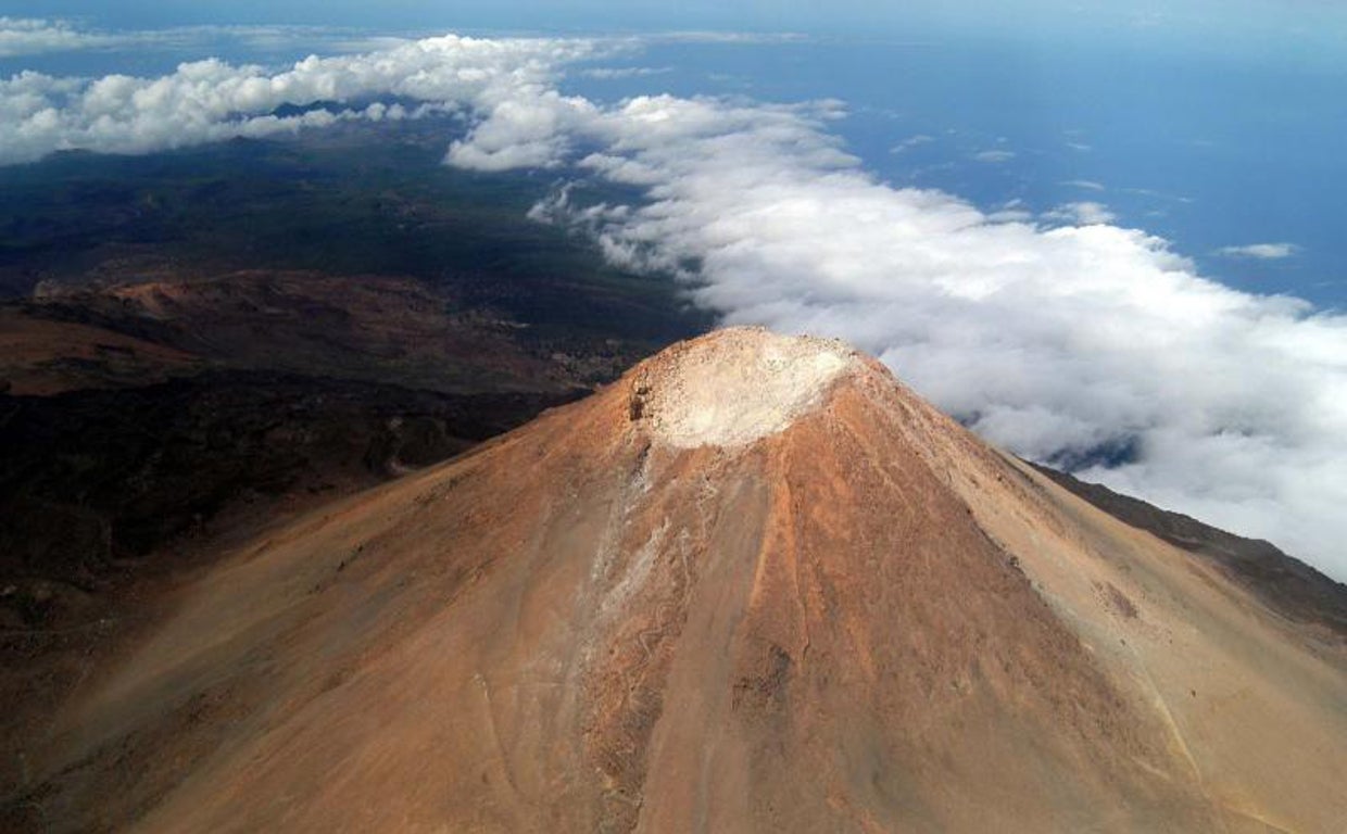 El volcán Teide