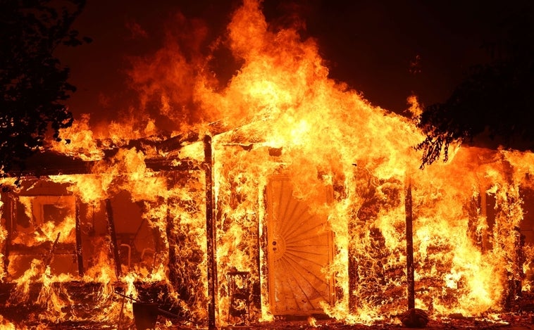 Las imágenes del incendio de Mariposa, en California, que amenaza el Parque Nacional de Yosemite