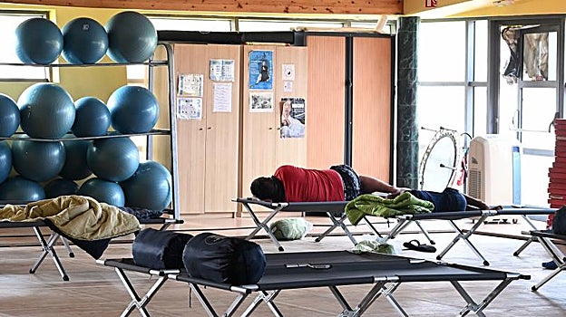 Uno de los 10.000 evacuados