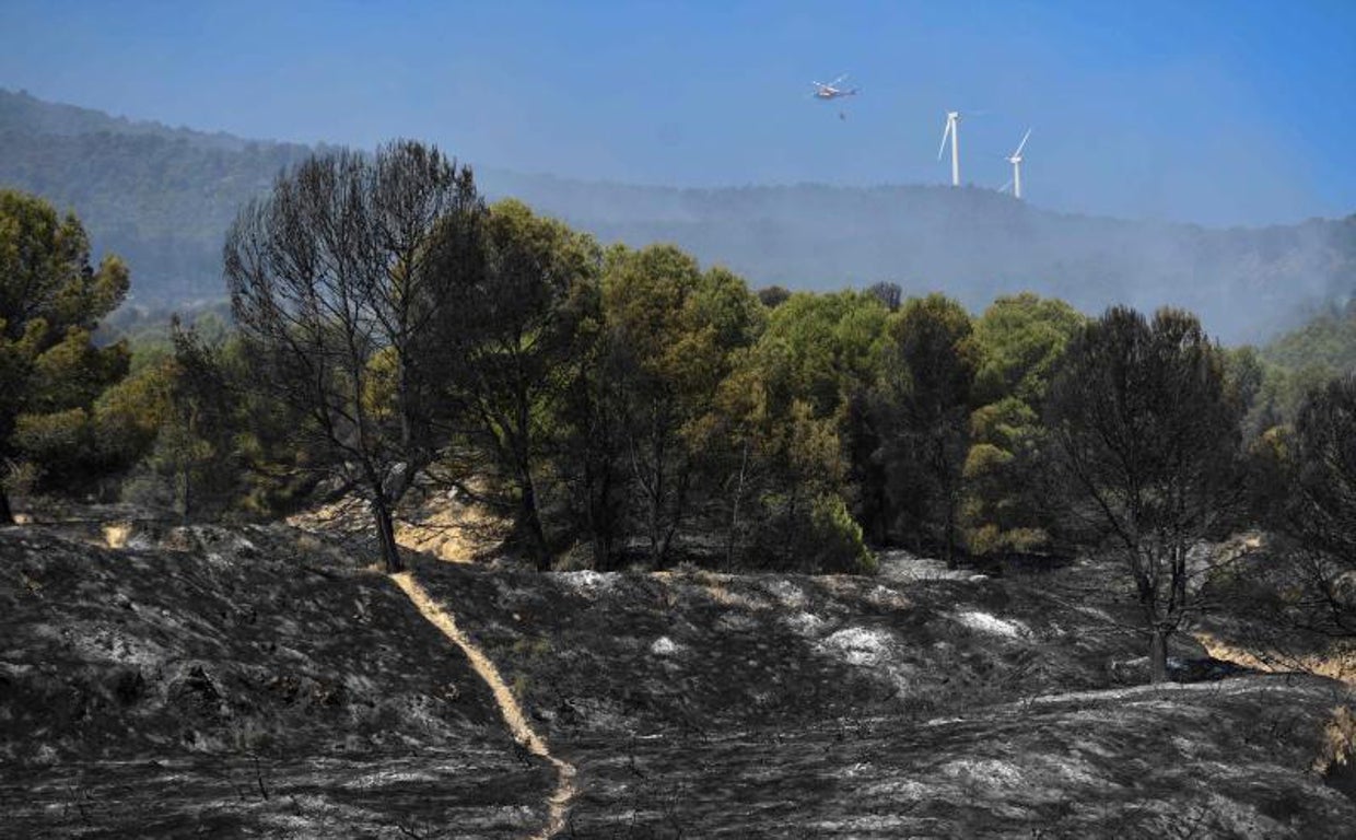 El incendio ha sido declarado como estabilizado, aunque no controlado