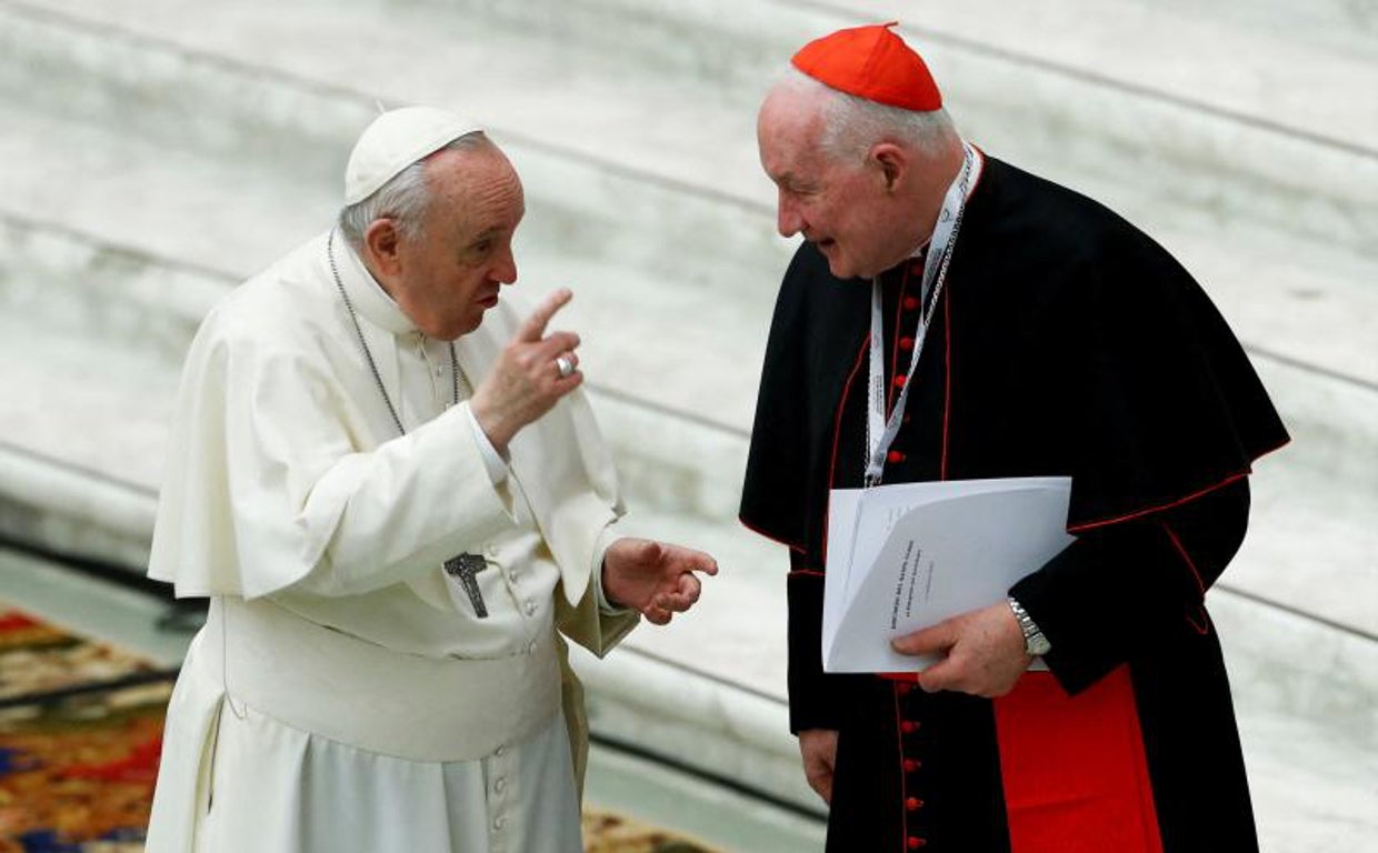 El Papa Francisco en una imagen de archivo junto al cardenal Ouellet