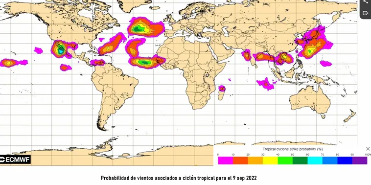 La AEMET rebaja las probabilidades de que el huracán Danielle llegue a España