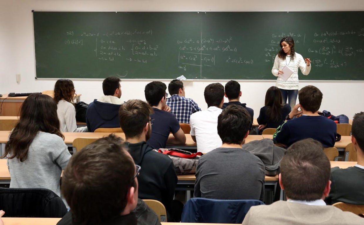 Imagen de archivo de una clase