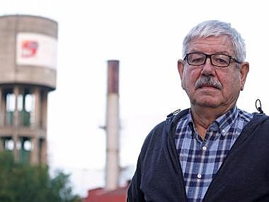 JEsús Uzkidun fue diagnosticado con asbestosis hace un año