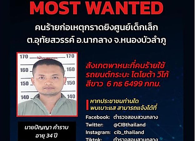 Imagen en la que se pide la colaboración ciudadana para encontrar al agresor