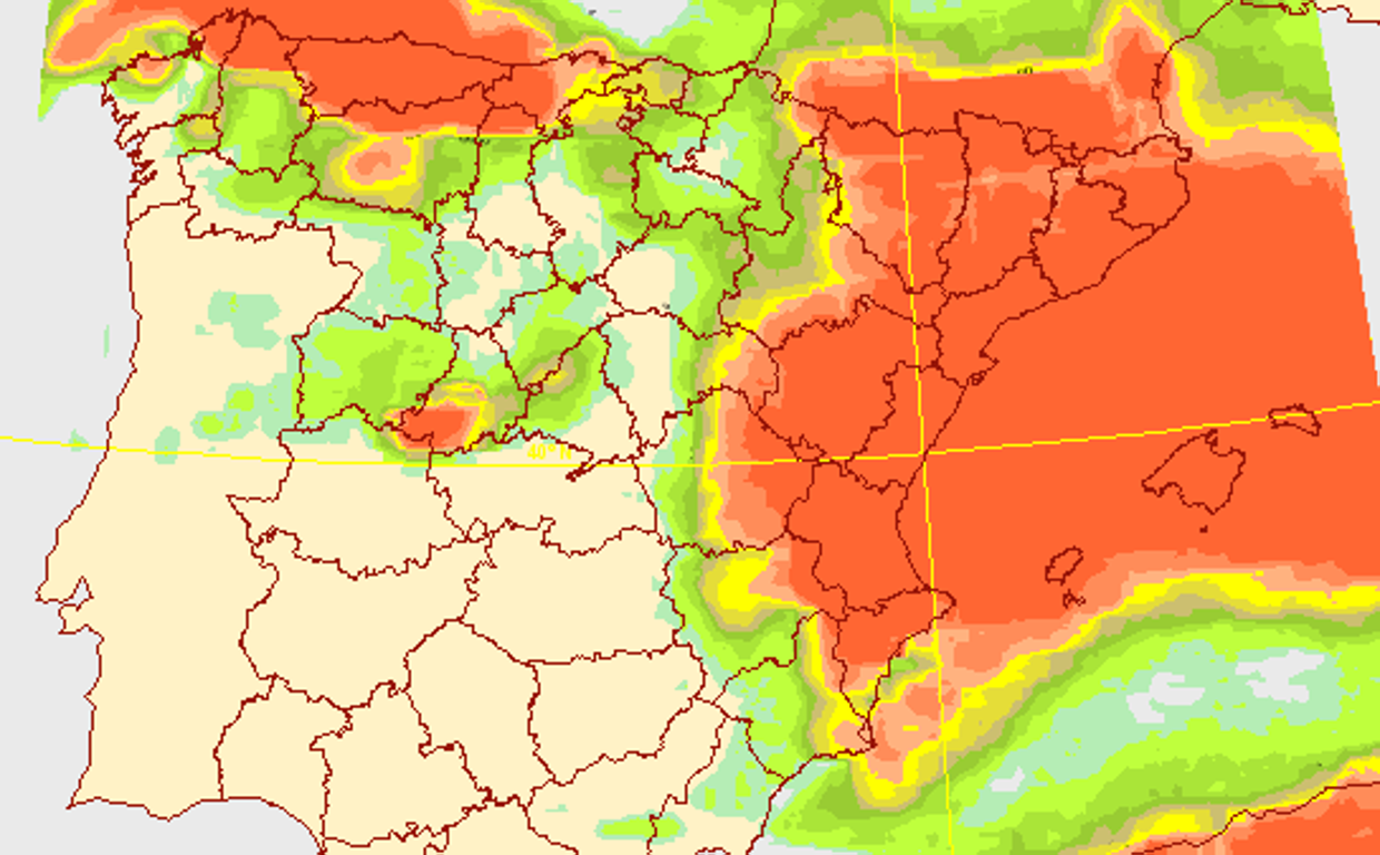 La AMET ha alertado de la llegada de una DANA que dejará tormentas y chubascos en gran parte de España