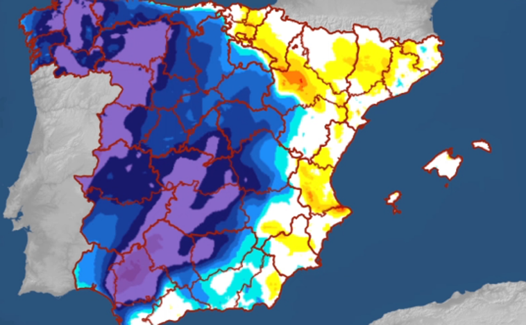 Cambia el tiempo en España: la potente borrasca Armand traerá fuertes lluvias y frío