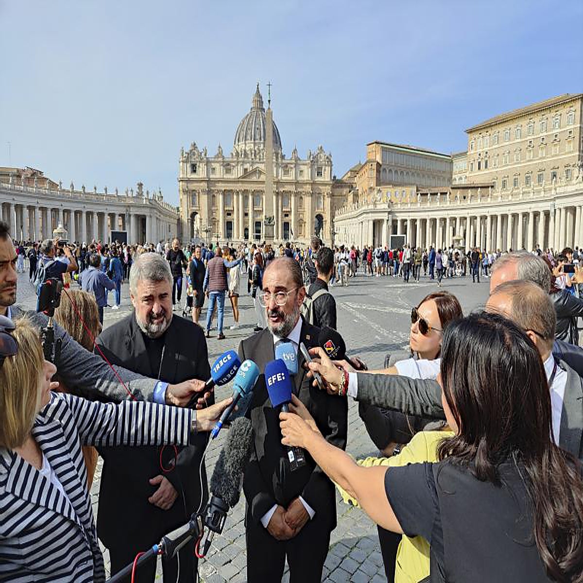 El presidente de Aragón pide a Francisco que rehabilite al Papa Luna
