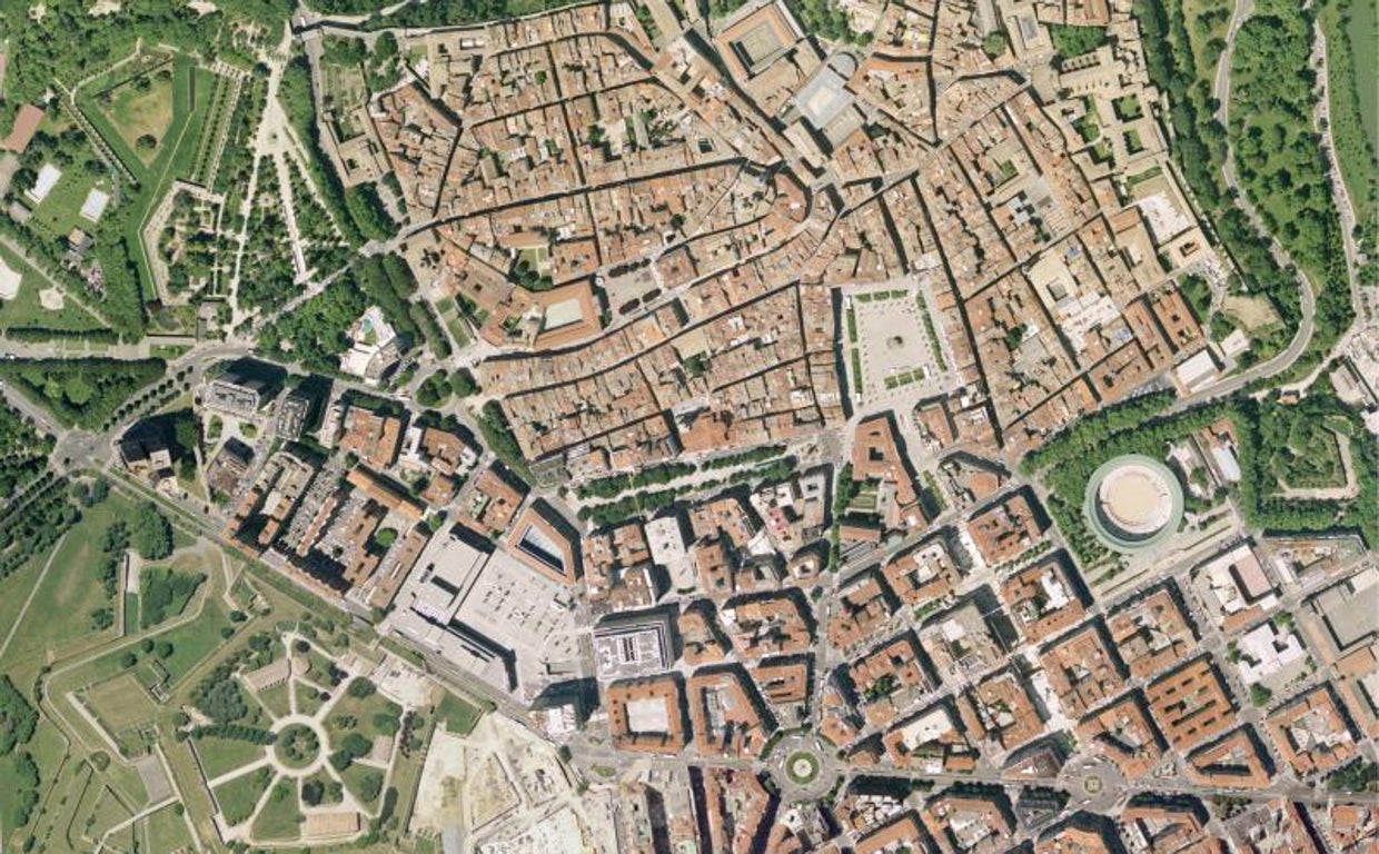 Vista aérea de Zaragoza