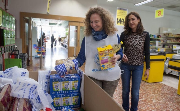 El Estado se embolsa más de 3,5 millones de euros de las donaciones al Banco de Alimentos