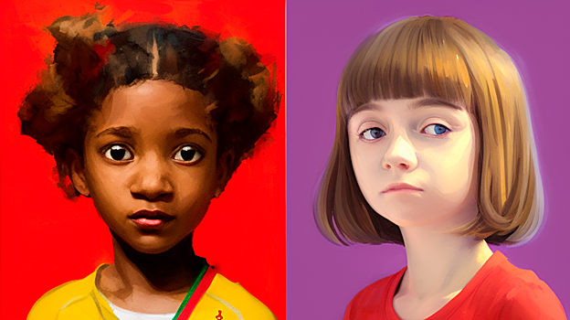 De orígenes senegaleses y de orígenes alemanes