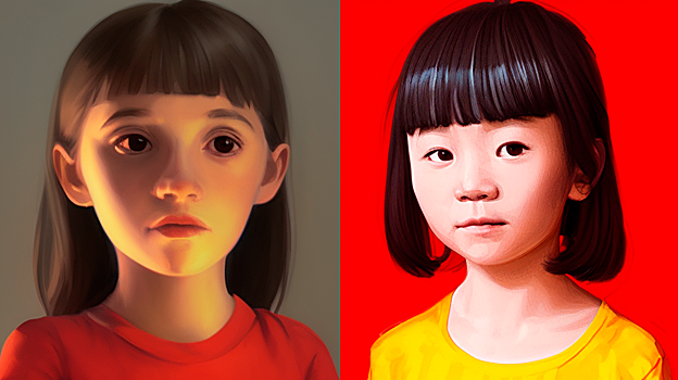 De orígenes italianos y de orígenes chinos