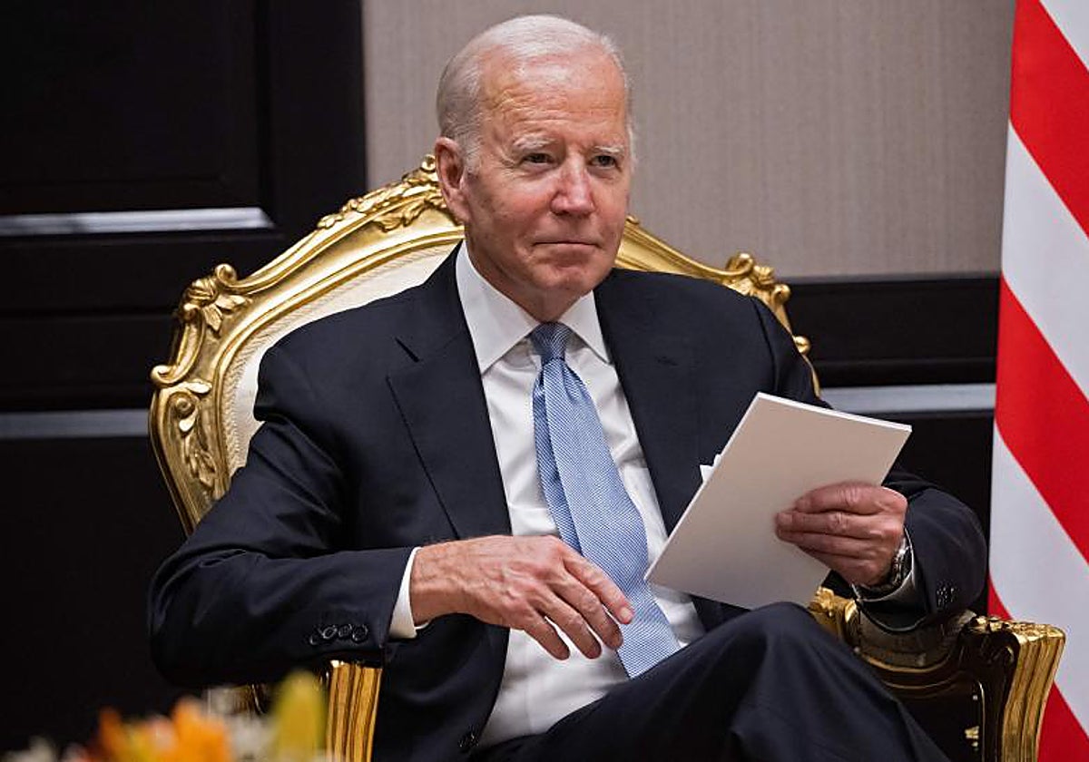 EL presidente de EE.UU., Joe Biden, en la COP27