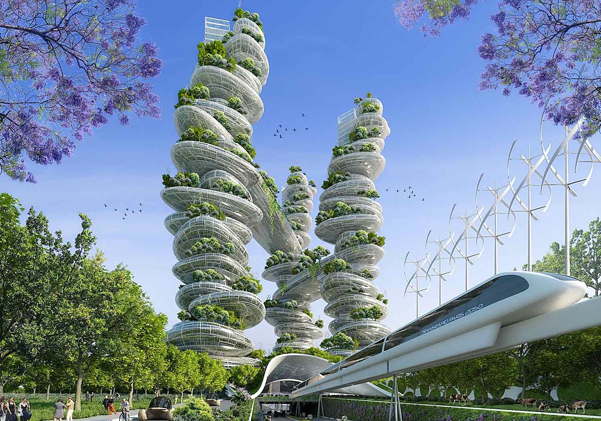 Proyecto de París Smart City, de Vincent Callebaut Architectures