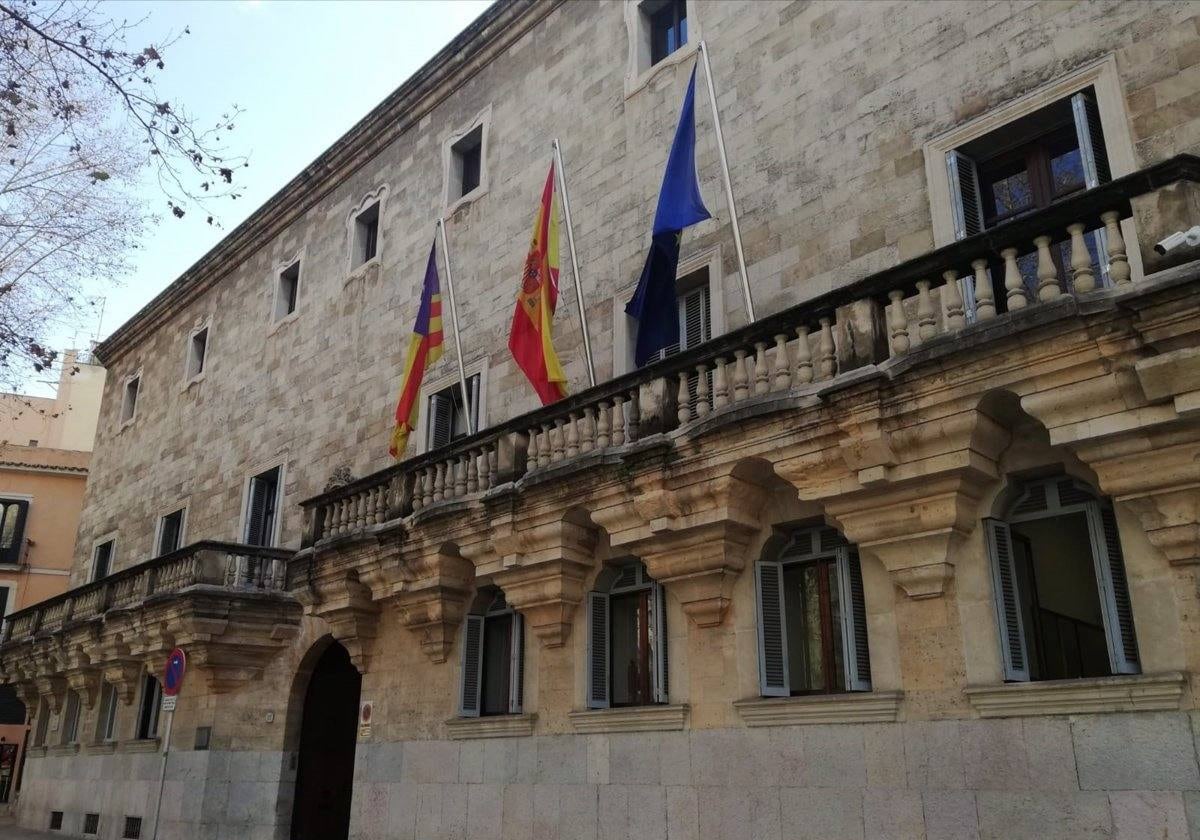 Fachada del Tribunal Superior de Justicia de Baleares