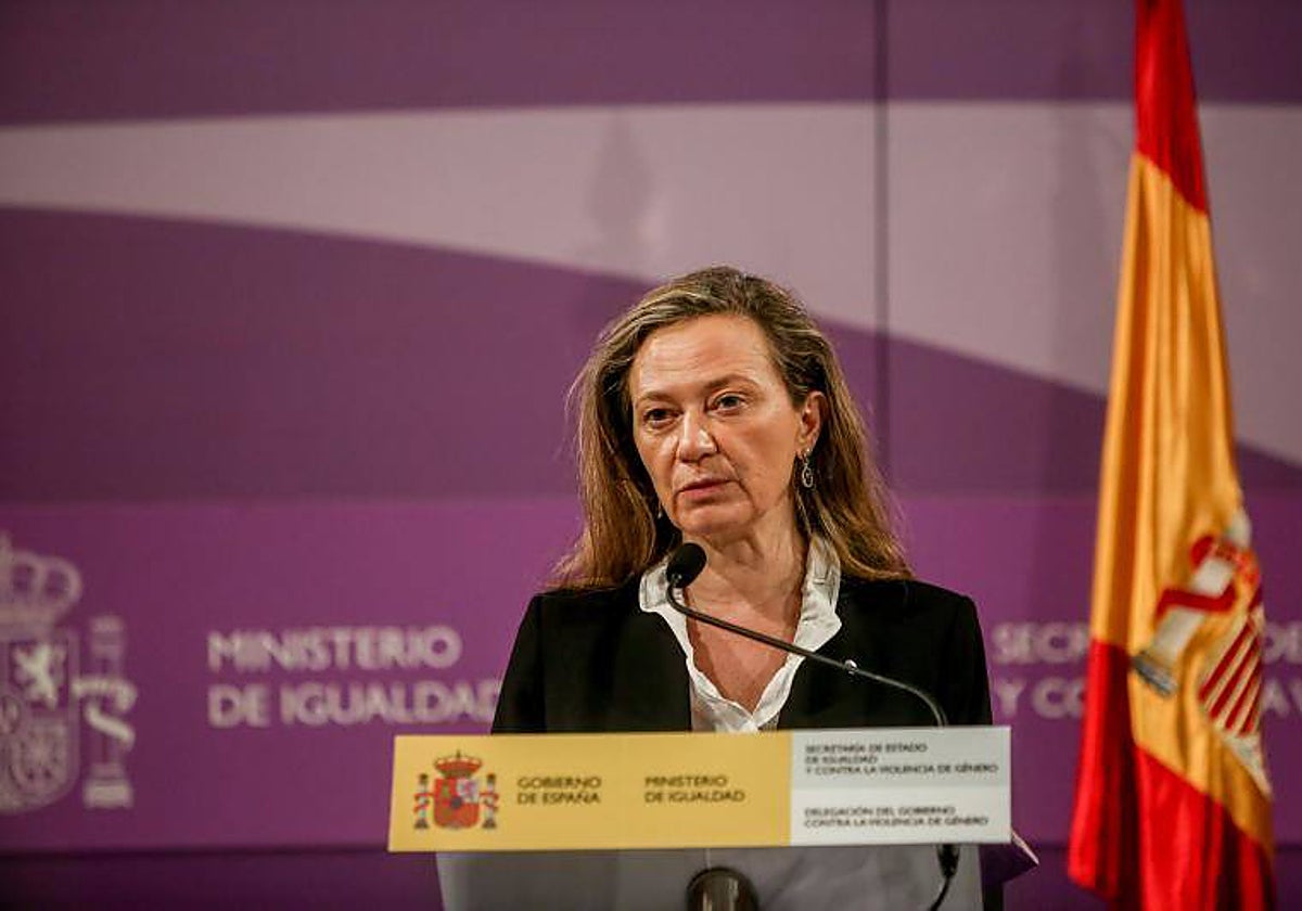 La delegada del Gobierno Contra la Violencia de Género, Victoria Rosell