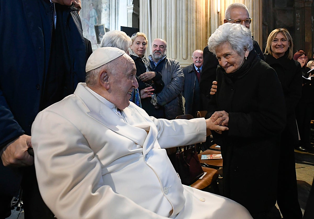 El Papa Francisco en Asti, Italia