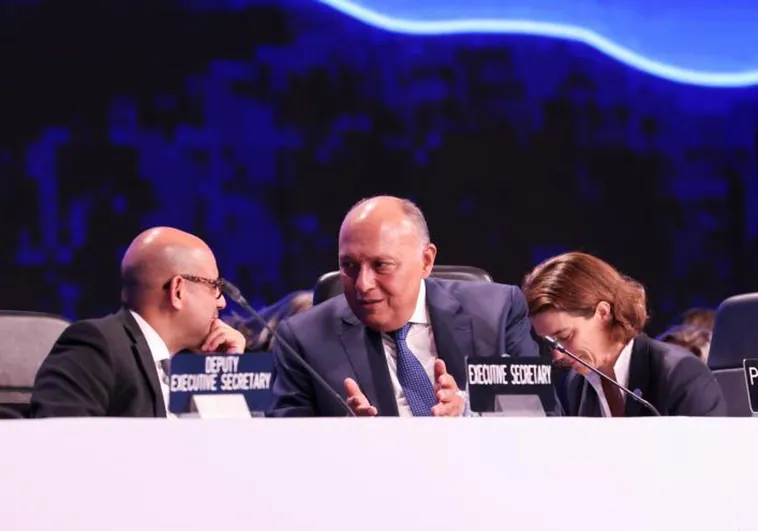 La presidencia del la Cumbre del Clima de Egipto, la COP27