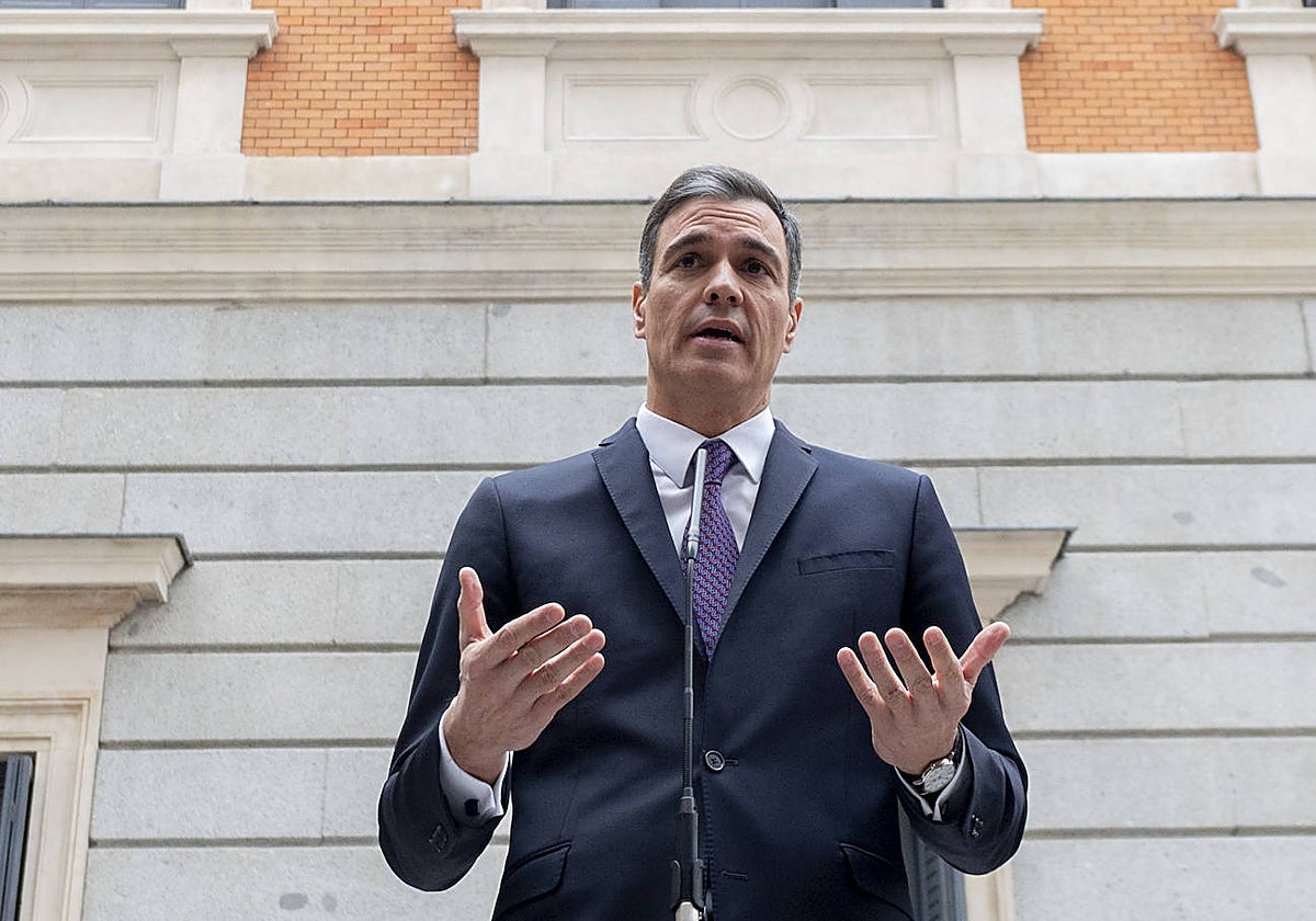 El presidente del Gobierno, Pedro Sánchez, este martes