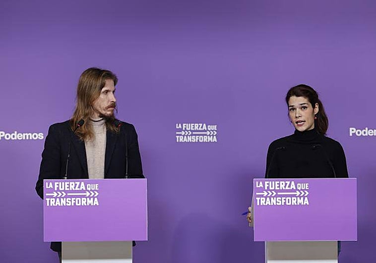 Podemos anuncia que el Consejo de Ministros aprobará mañana la Ley de Familias