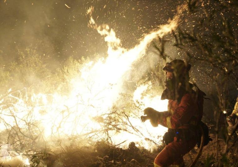 Detienen a un hombre por provocar hasta 19 incendios forestales durante dos años en Cáceres