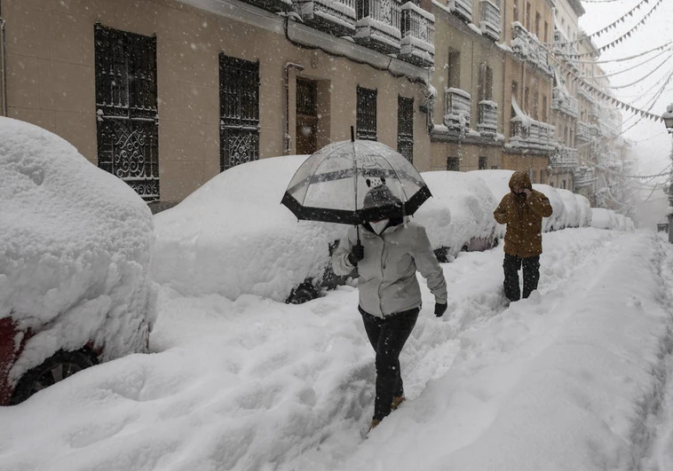 Vuelve la nieve a las capitales de provincia: estas son las zonas de España donde va a nevar