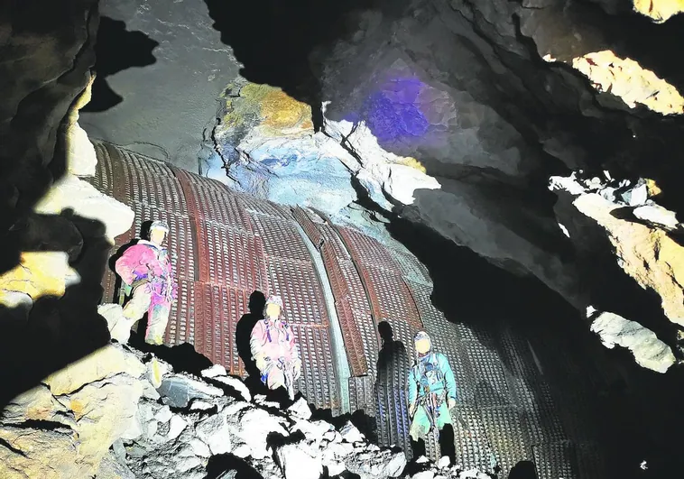Un túnel del AVE atraviesa el 'Atapuerca' del País Vasco
