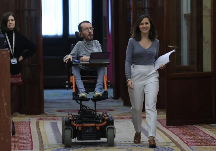 Las palabras de Echenique sobre la asistencia sexual a personas con discapacidad: «Yo no lo veo»