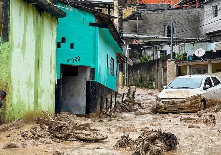 Las lluvias torrenciales dejan al menos 36 muertos en São Paulo y centenas de desalojados durante el carnaval brasileño